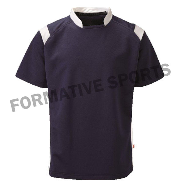 Customised Sublimated Cut And Sew Rugby Jersey Manufacturers in Makhachkala